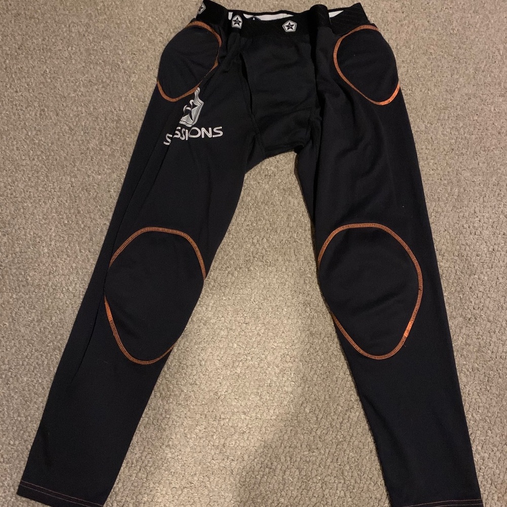 Padded long underwear